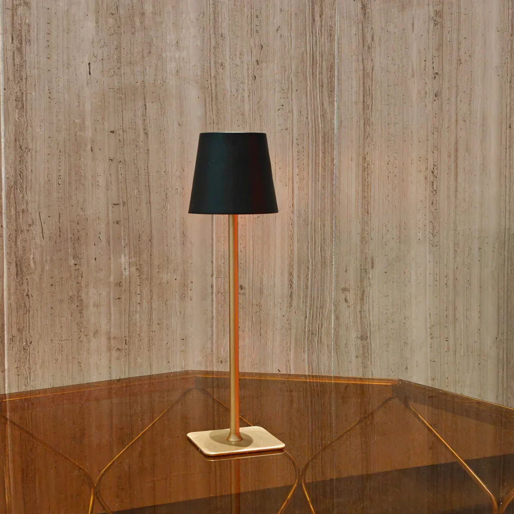 Tall Dimmable Table Lamp - Touch-Control Rechargeable LED