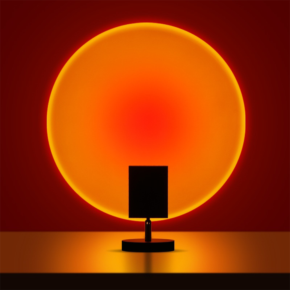Vintage Look LED Table Lamp - Ambient Indoor Lighting - Red