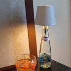 Bottle Lamp Converter - Rechargeable LED Light - Matte Green