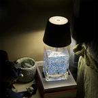 Bottle Lamp Converter - Rechargeable LED Light - Matte Red