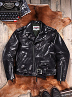Men's Leather Jacket - M