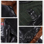 Men's Leather Jacket - XXL