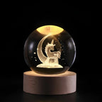 Cosmic Crystal Ball Lamp - Magical LED Home Decor - Umbrella