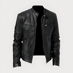 Joren™ | Klassieke Bikerjas met Ritssluiting