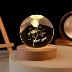 Cosmic Crystal Ball Lamp - Magical LED Home Decor - Ferris Wheel