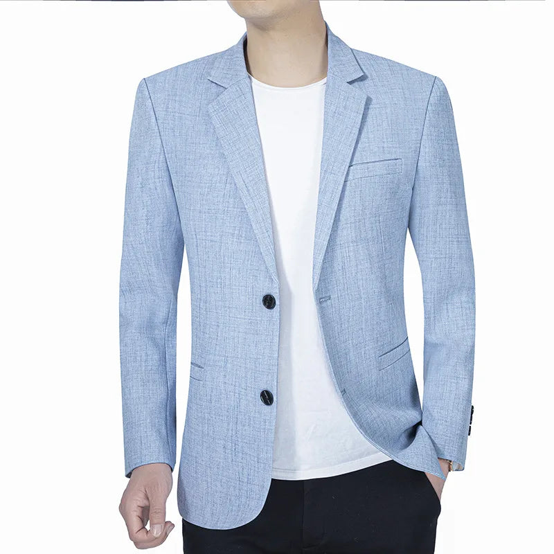 Timo™ Lightweight Linen Blazer for Effortless Style