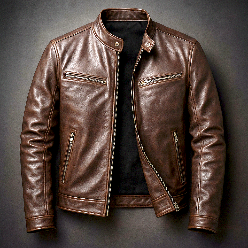 Jace™ | Classic Casual Leather Jacket