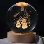 Cosmic Crystal Ball Lamp - Magical LED Home Decor