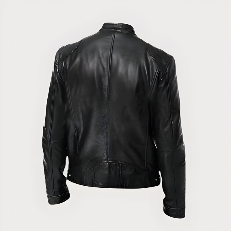 Joren™ | Klassieke Bikerjas met Ritssluiting