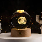 Cosmic Crystal Ball Lamp - Magical LED Home Decor - Unicorn