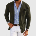 Dan | Stylish Men’s Casual Blazer with Functional Flap Pockets