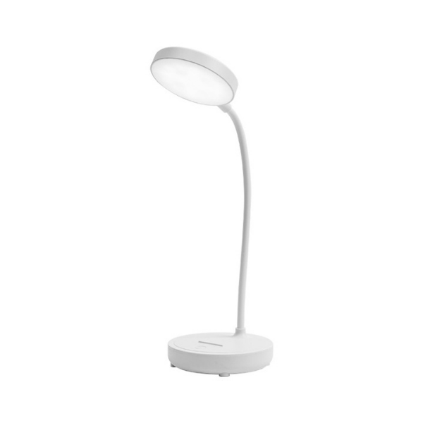 LED Desk Lamp with Adjustable Brightness & Flexible Neck