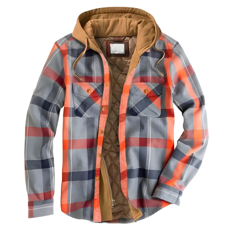 Bram™ | Stylish Comfortable Hooded Patchwork Jacket