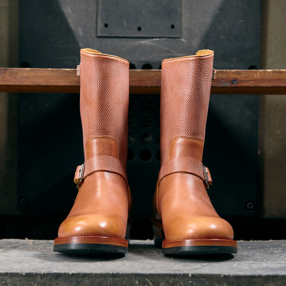 Men's Engineer Boots - Brown