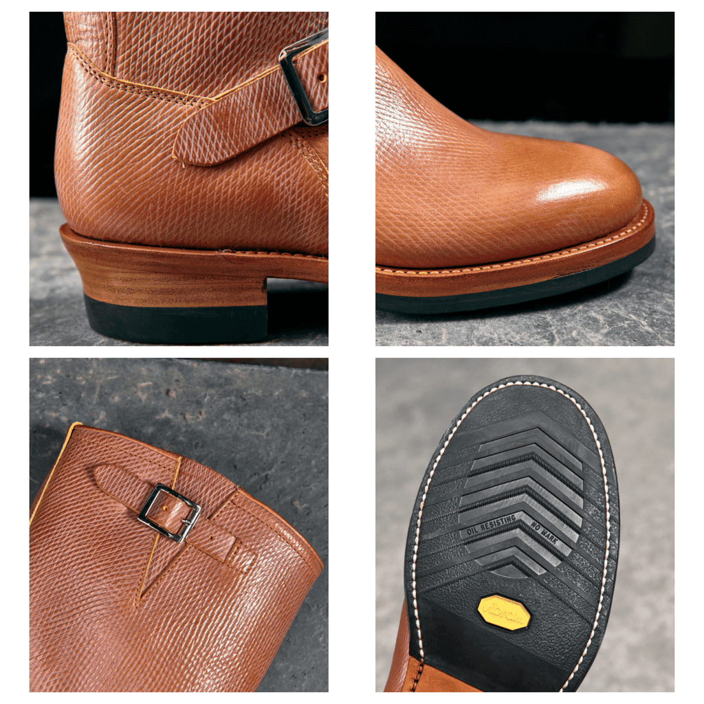Men's Engineer Boots - Brown