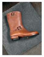 Men's Engineer Boots - Brown