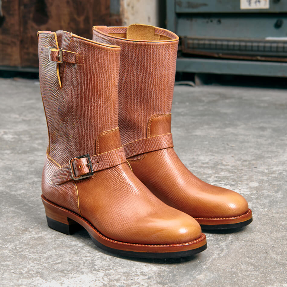 Men's Engineer Boots - Brown