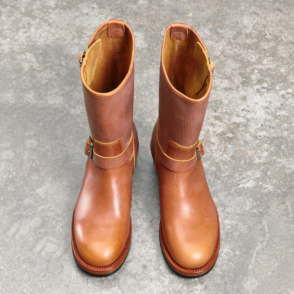 Men's Engineer Boots - Brown