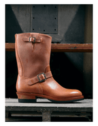 Men's Engineer Boots - Brown