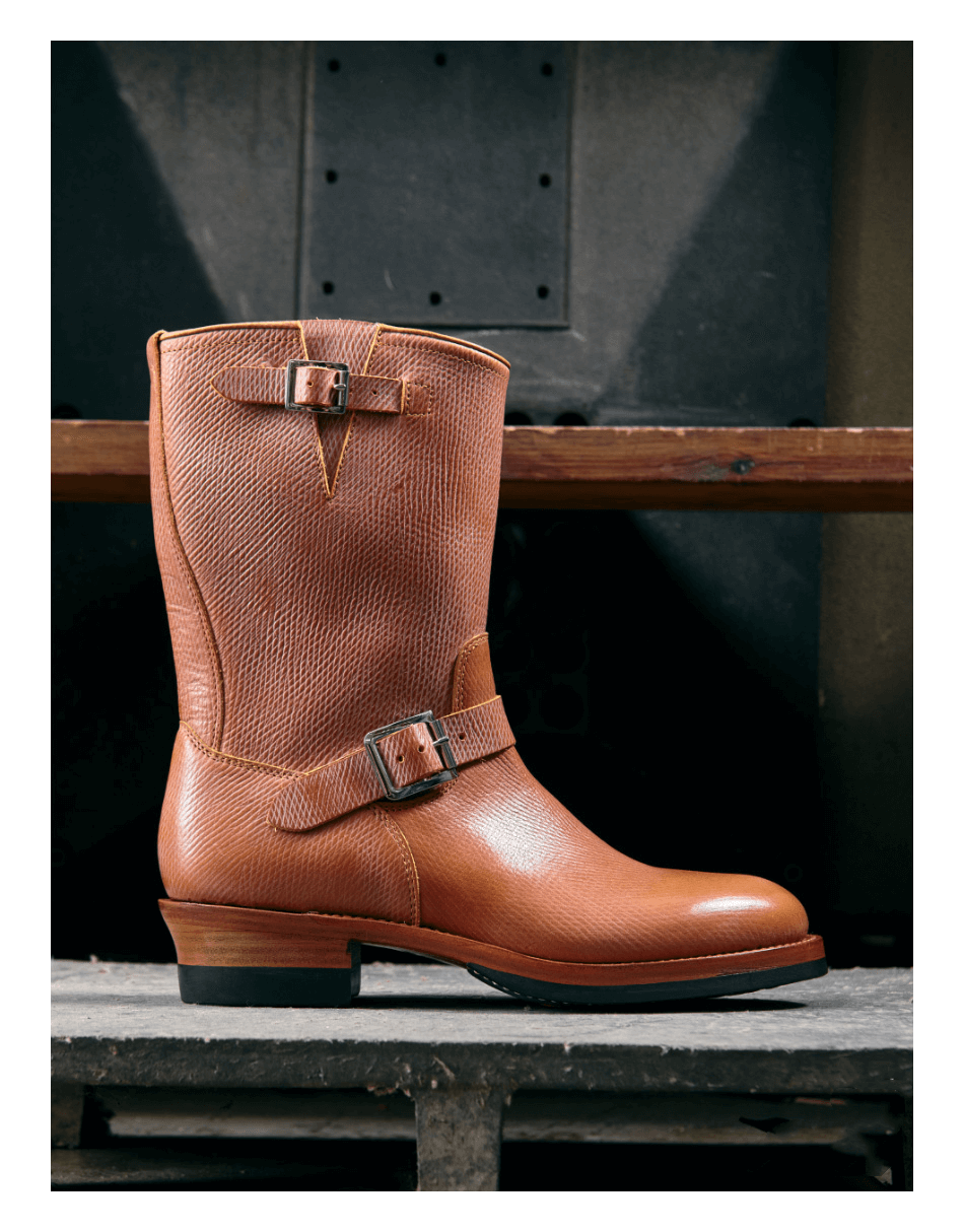 Men's Engineer Boots - Brown