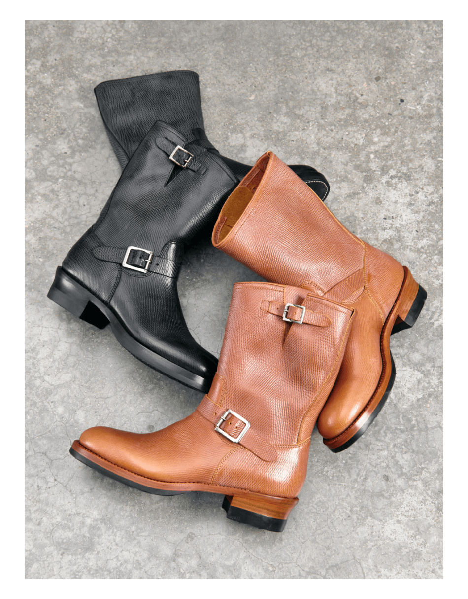 Men's Engineer Boots - Brown