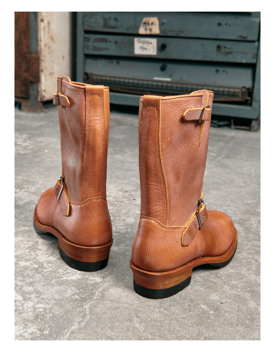Men's Engineer Boots - Brown