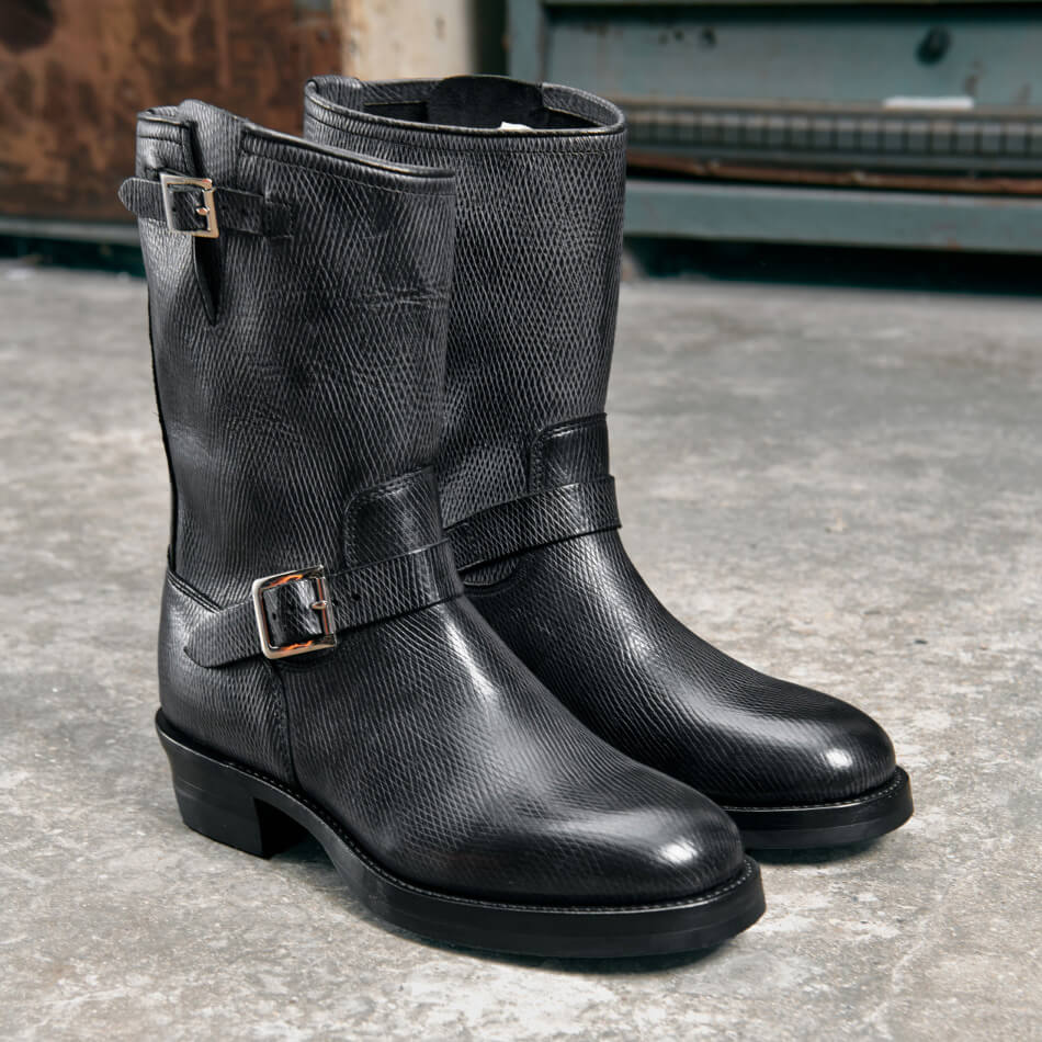 Men's Engineer Boots - Black