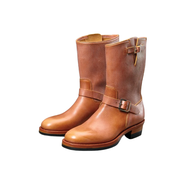 Men's Hatch Grain Engineer Boots 501 - Brown