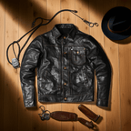 Men's Leather Jacket - Teacore