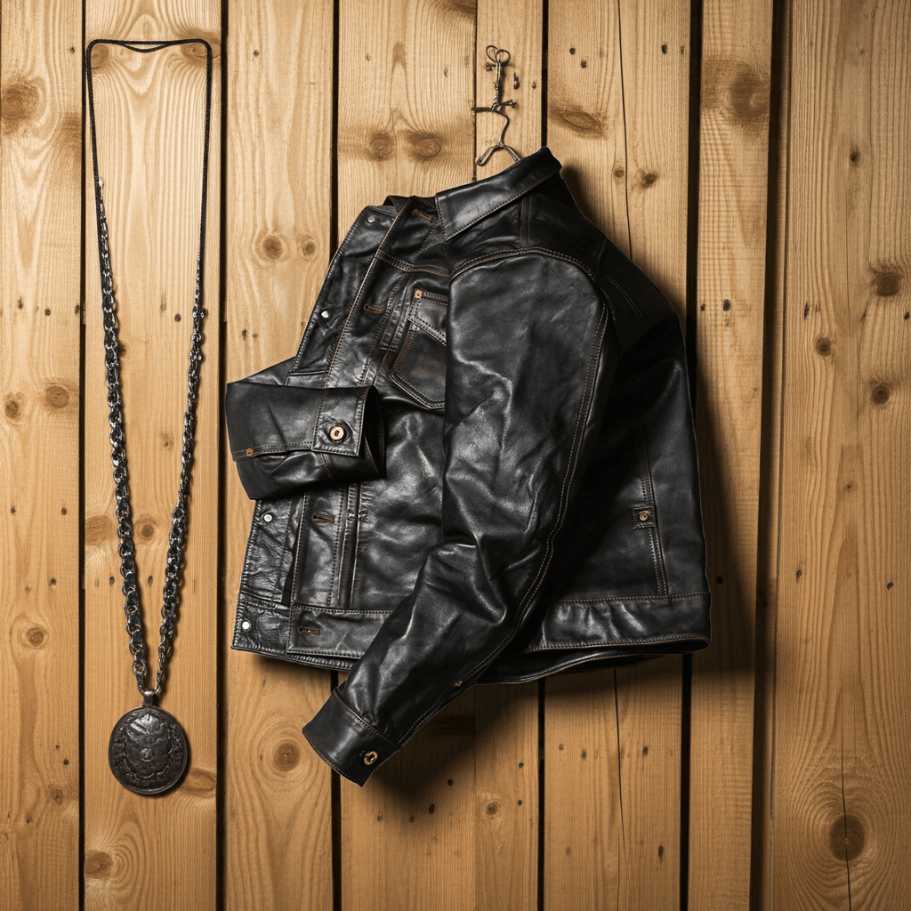 Men's Leather Jacket - Teacore