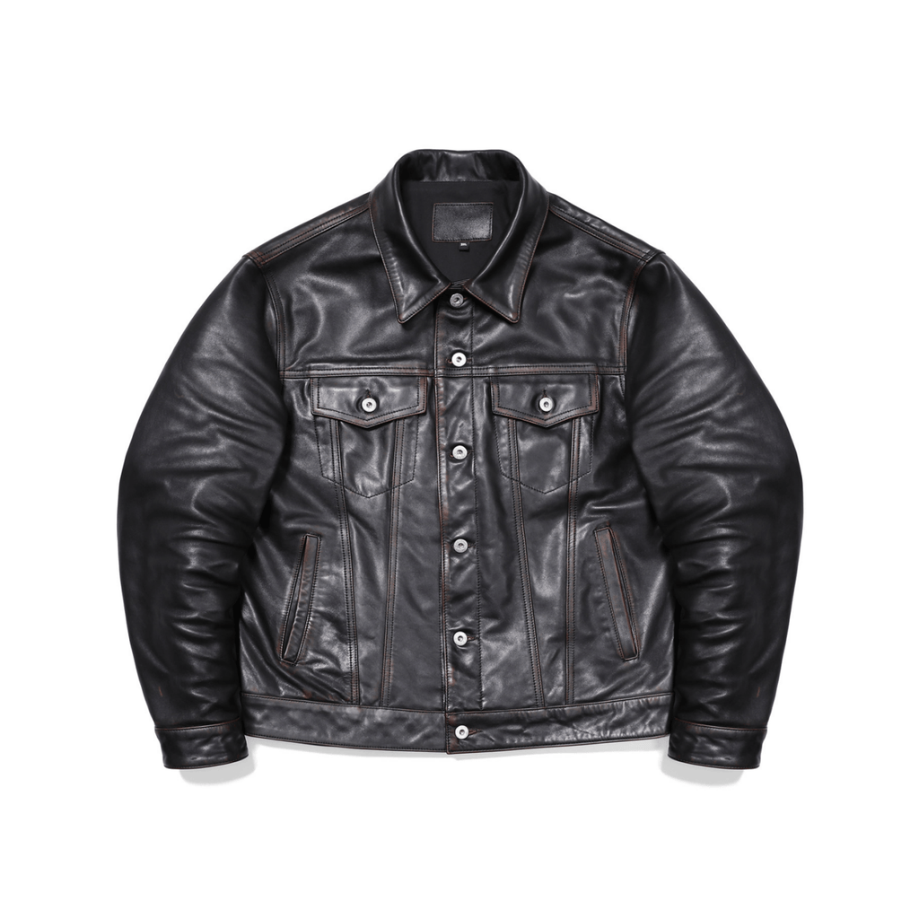 Men's 557 Leather Jacket, Teacore Cowhide - Teacore