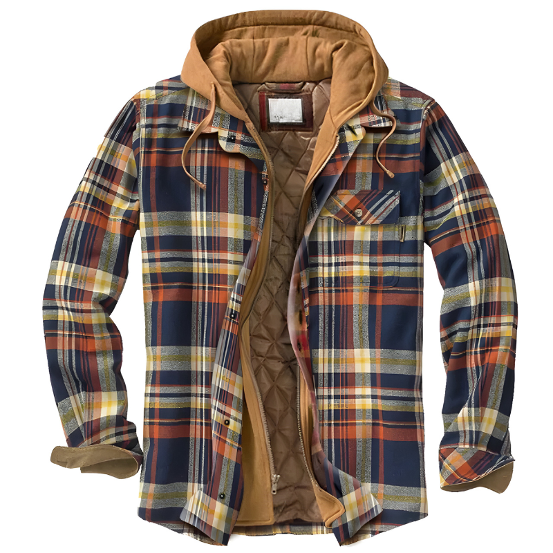 Bram™ | Stylish Comfortable Hooded Patchwork Jacket