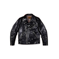 Men's 613 Moto Leather Jacket, Wax Horsehide - Black