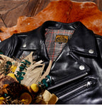 Men's Leather Jacket - Black