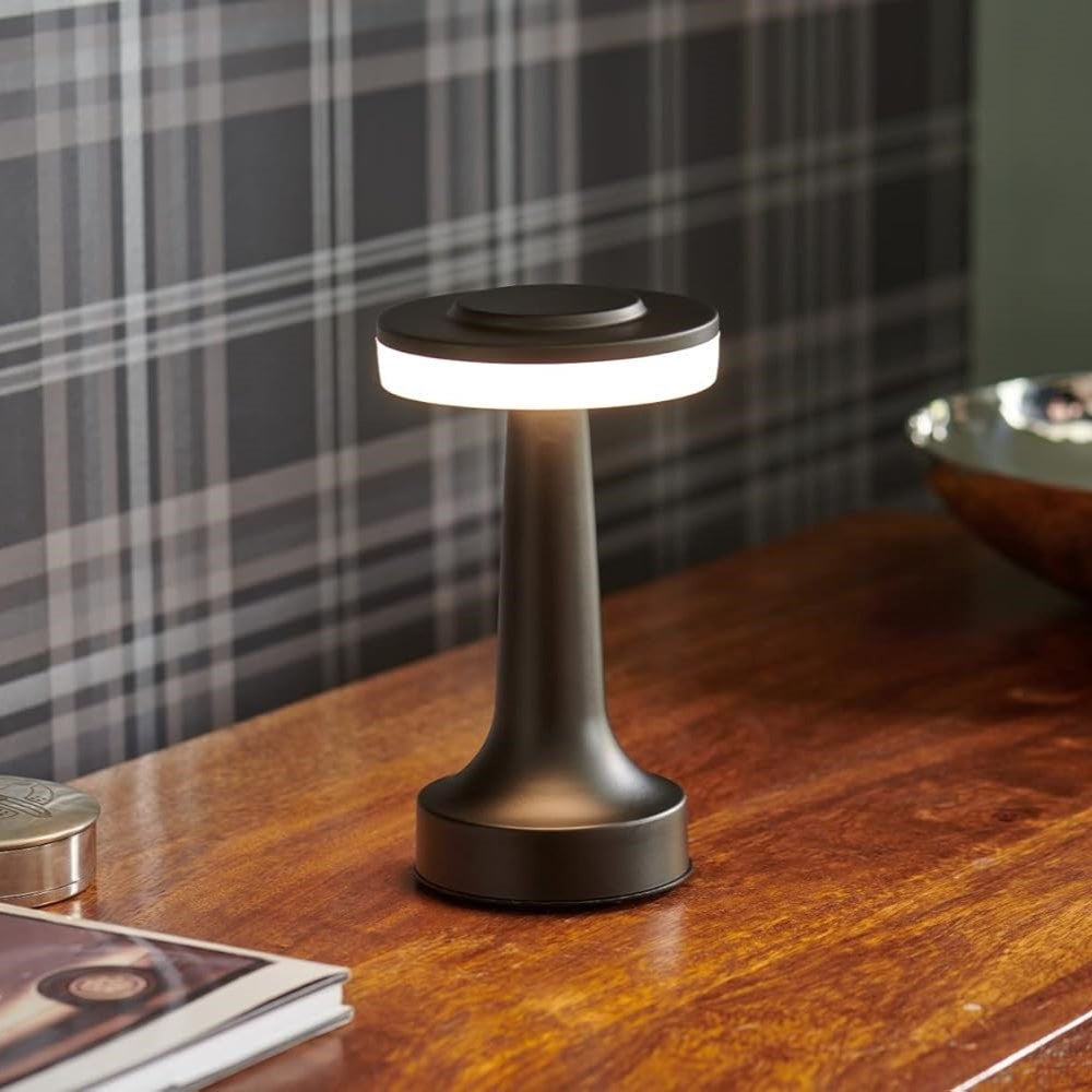 Portable Dimmable Table Lamp - Elegant Retro Design