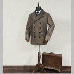 Men's Leather Jacket - Chocolate
