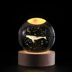 Cosmic Crystal Ball Lamp - Magical LED Home Decor - Unwinding