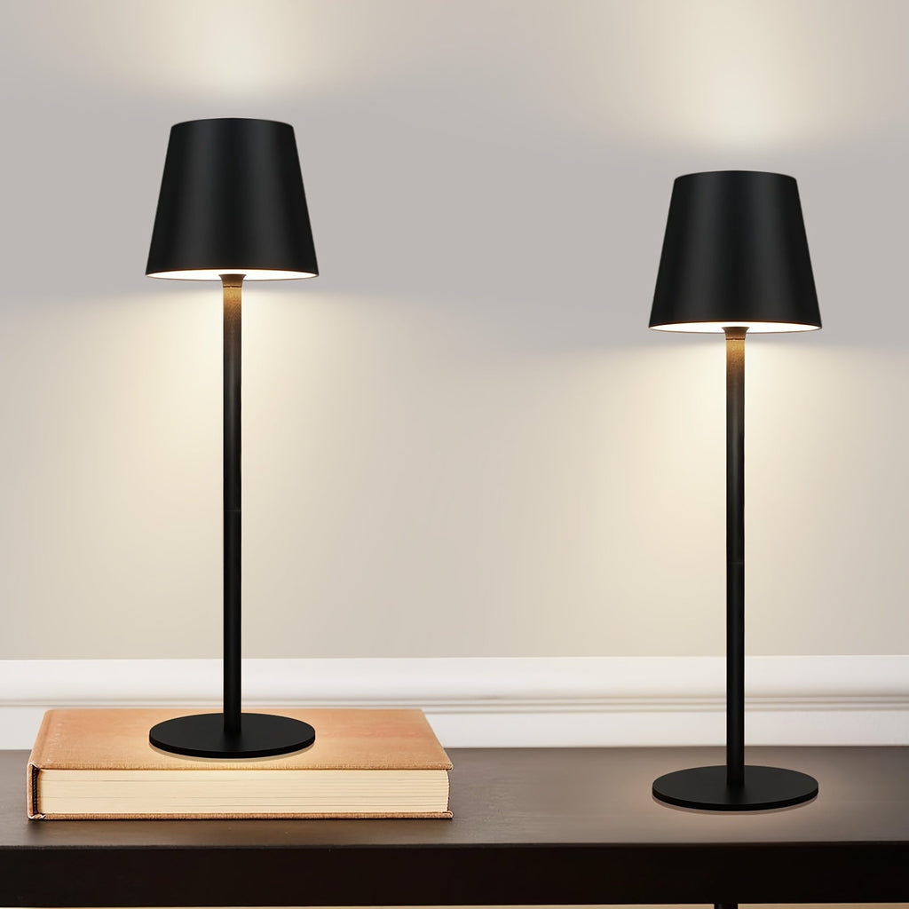 Portable Rechargeable LED Touch Lamp for Tables - White
