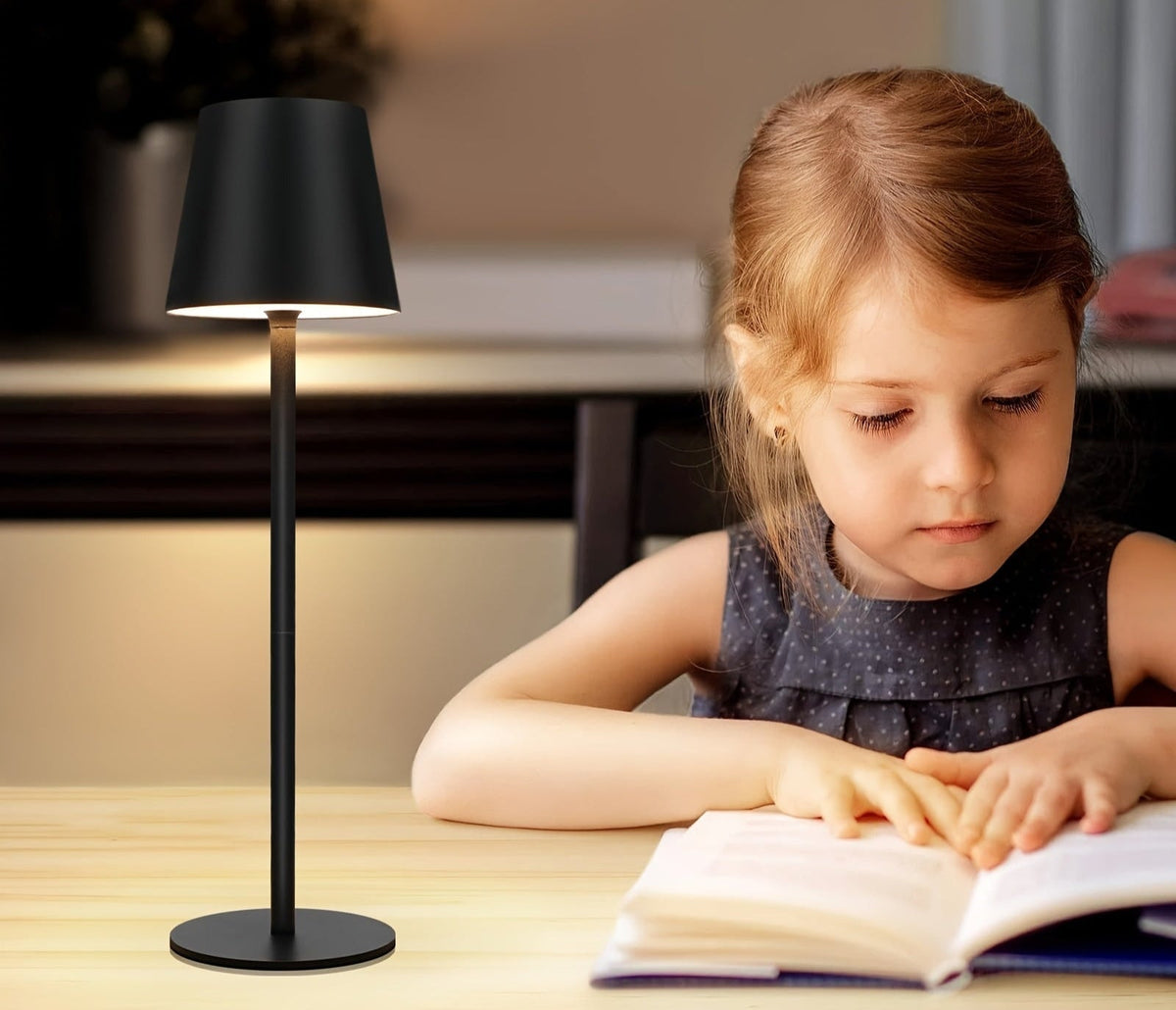 Portable Rechargeable LED Touch Lamp for Tables