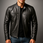 Jace™ | Classic Casual Leather Jacket