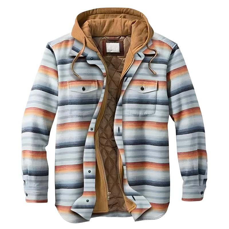 Bram™ | Stylish Comfortable Hooded Patchwork Jacket