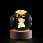 Cosmic Crystal Ball Lamp - Magical LED Home Decor - Whale