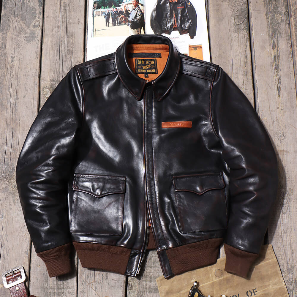 Men's Leather Jacket - Teacore