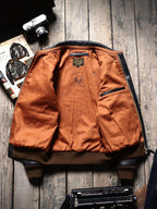 Men's Leather Jacket - Black