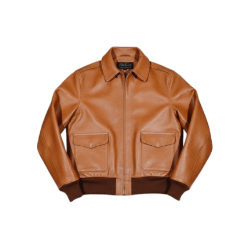 Men's A-2 Bomber Jacket - Tan Horsehide