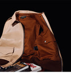 Men's Leather Jacket - Natural Cowhide