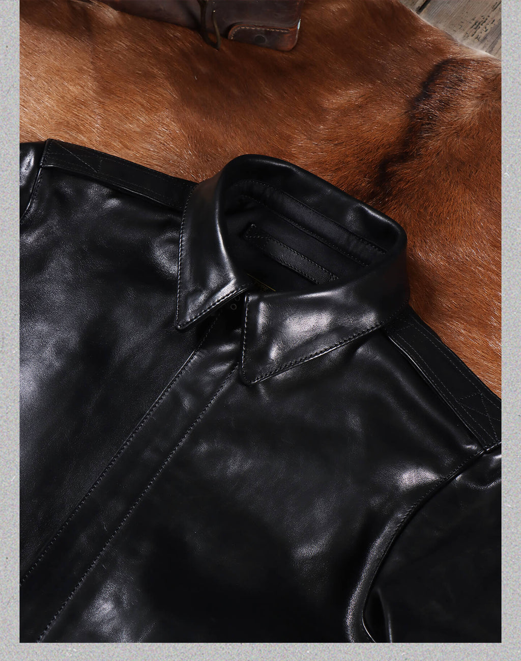 Men's Leather Jacket - Teacore