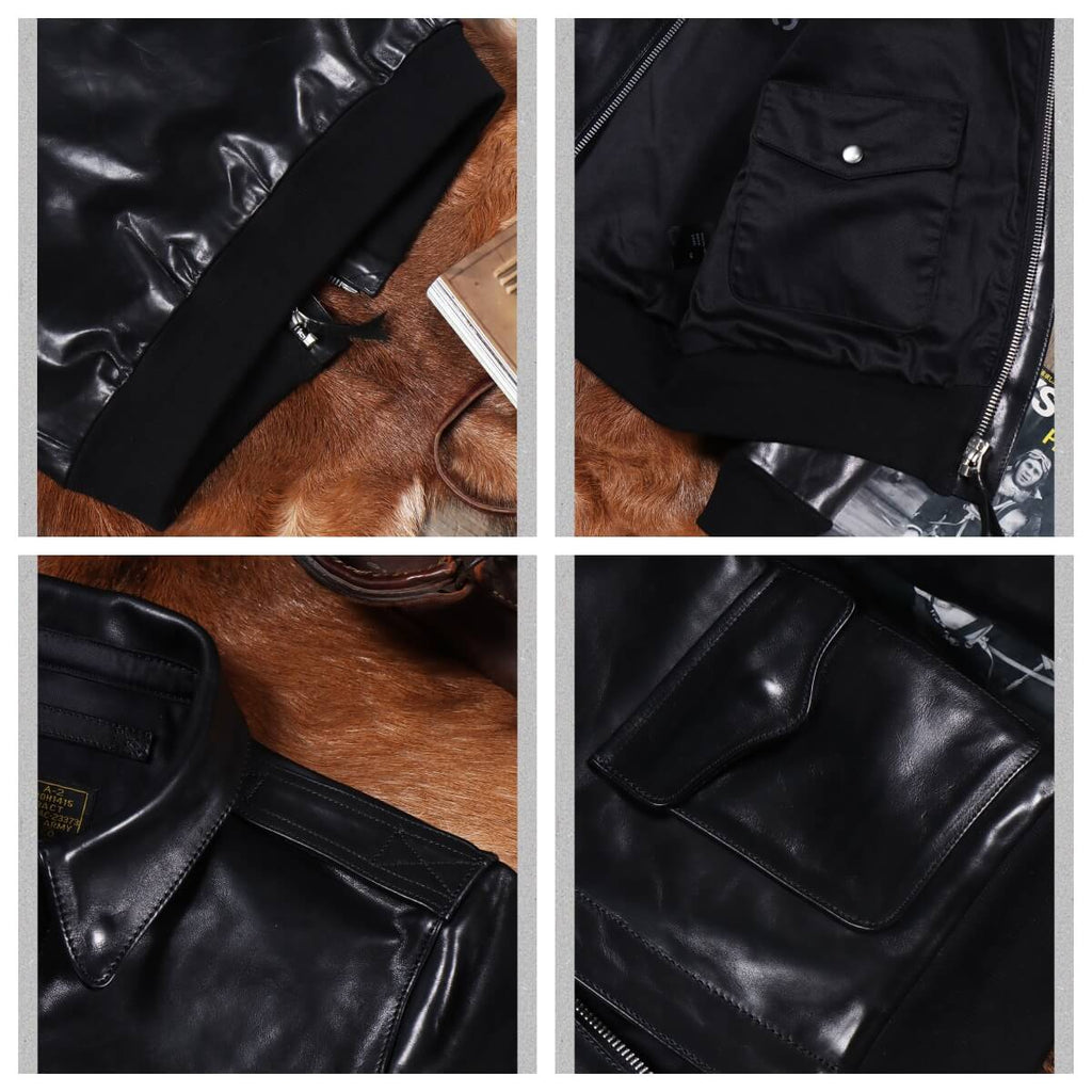 Men's Leather Jacket - Teacore