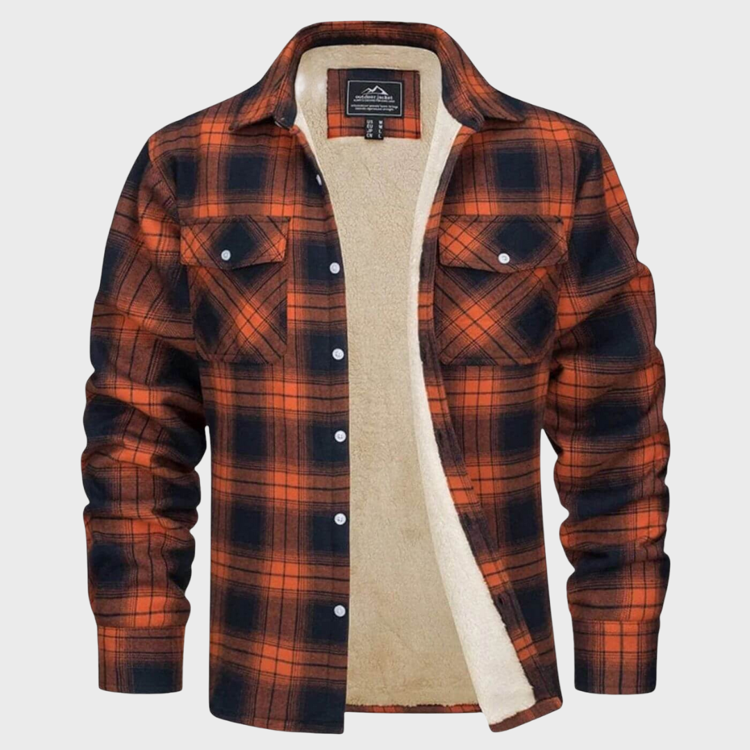 Axel™ | Stylish Casual Checkered Shirt Jacket