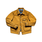 Men's Suede Western Leather Jacket - S